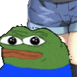 pepeThighExit Discord Emoji