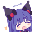 RikaKuromi Discord emoji