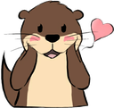 LC_cute_otter Discord emoji