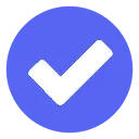 Blurple Check Discord Emoji