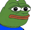 PepePokeFace Discord sticker from Absolute Fansub