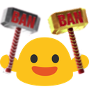 blob_dupban Discord emoji