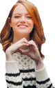 EmmaStone_HandshapeLove