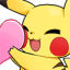 Pikaheart_right Discord emoji