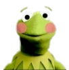 KermitBlush Discord emoji