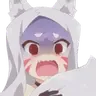 Neko Scared Discord Emoji
