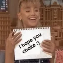 arianagrandechoke