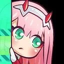 Zero Two zerotwo Discord Emoji