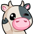 zwinkHiCow Discord emoji