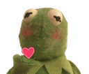 KermitBlushLove Discord emoji