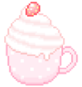 Pink_Pixel_Cup_Cake Discord emoji