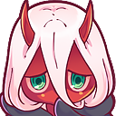SAD_ZERO_TWO Discord emoji