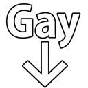 gayebelow Discord emoji