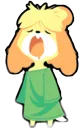 IsabelleSleepy Discord Emoji