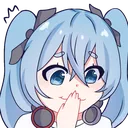 Miku Hehe Discord Emoji