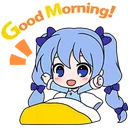 miku_goodMorning Discord Emoji