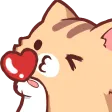 7791nekocatkissheartmin Discord Emoji