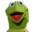 KermitSillyStare Discord emoji