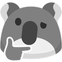 koala_think Discord emoji