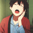 yawning