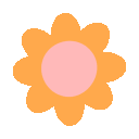flwr_ani_orange Discord Emoji