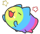 bugcat_rainbowrun Discord emoji