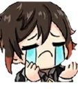 Zhongli Cry Discord Emoji