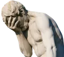 UDUfacepalmstatue