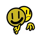 SadFaceBehindTheLaughter Discord Emoji