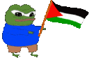 PepePalestineWave Discord Emoji