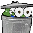 Pepe Bin Discord Emoji
