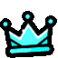 Blue Crown BlueCrown Discord Emoji