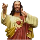 68875christthumbsignaljesusdogma Discord Emoji