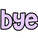 MHSC_ByePink Discord emoji