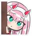 ZeroTwoHide Discord emoji