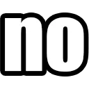 no no