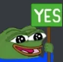 Pepe Yes pepeyes Discord Emoji