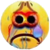 cursedsad Discord sticker from The Nocturne District (TND)