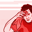 panik animated Discord emote - ✧👻˳˚Friends Lounge🌙꒱꒱