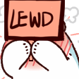 lewdsign Discord Emoji - ✧👻˳˚Friends Lounge🌙꒱꒱