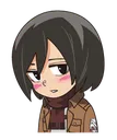 Mikasa_Blush
