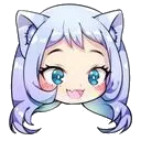 ImpressedHadouCat Discord Emoji