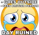 SeesBritishPerson