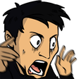 ar1aScared Discord emoji