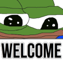 pepewelcome Discord emoji
