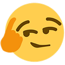 Tc_think_smirk Discord emoji