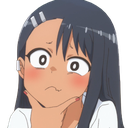 HH_Anime_Girl_Nagatoro_Think Discord emoji