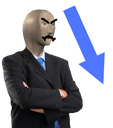 stonksdown Discord emoji