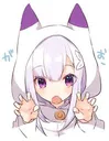 Emilia emilia Discord Emoji