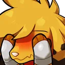 FurryBlush Discord Emoji